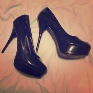 Black heels